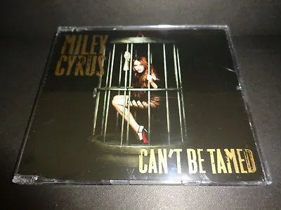 CAN'T BE TAMED By MILEY CYRUS-Rare Collectible Single W/ Wideboys Stadium Mix-CD • $19.99