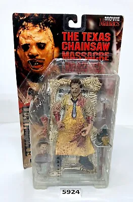 Vintage Todd McFarlane Toys Movie Maniacs Texas Chainsaw Massacre LEATHERFACE • $59.99