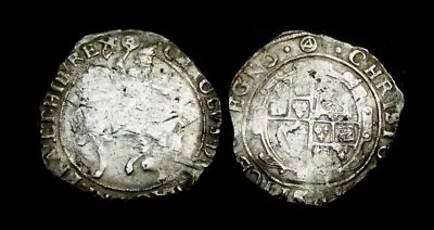 X116: 1641-3 Charles 1st Hammered Silver Halfcrown Im Triangle-in-Circle S2779 • £189