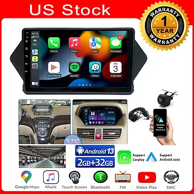 For 2007-2013 Acura Mdx Android 13 Car Stereo Radio Gps Apple Carplay Naviagtion • $182