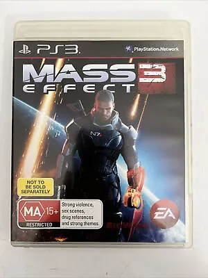 Mass Effect 3 - Sony PlayStation 3 PS3 Game • $15.95