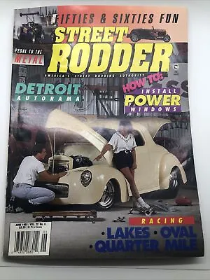 Street Rodder Magazine June 1993 Detroit AutoRama EX No ML 021817jhe • $16.68