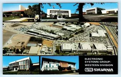 MOUNTAIN VIEW CA ~ Advertising GTE SYLVANIA Headquarters 1979 Sample  Postcard • $6.78