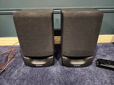 Pioneer S-P 1500 Black BookShelf Speakers Pair Vintage 15 Watt 8 Ohm • $54