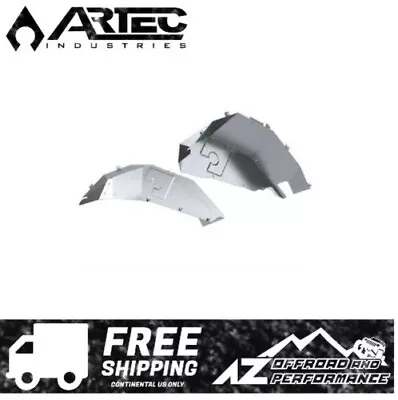 ARTEC Rear Aluminum Inner Fender Kit For '07-'18 Jeep Wrangler JK Bare JK2111 • $610.39