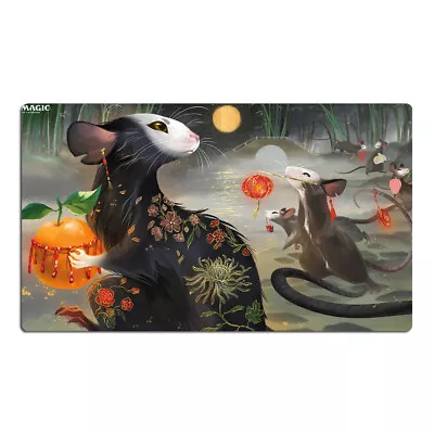 Pack Rat Board Game MTG Playmat Trading Card Game Mat TCG CCG Mouse Pad Free Bag • $19.98