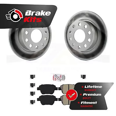 Rear Coat Disc Brake Rotor Semi-Metallic Pad Kit For 2013-2013 Volkswagen Beetle • $85.24