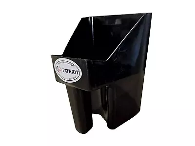 NEW Patriot 3 Quart Feed Scoop For Livestock Hand Protection Black • $11.87