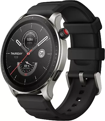 Xiaomi Amazfit GTR 4 Smart Watch 1.43'' Black Alexa GPS Bluetooth Call AI Fitnes • $368.50