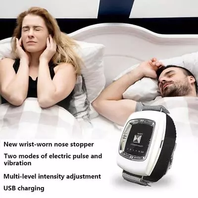 Smart Anti Snoring Device Wrist Watch Anti-Snoring Device Sleeping Help Z8L9 • $37.70