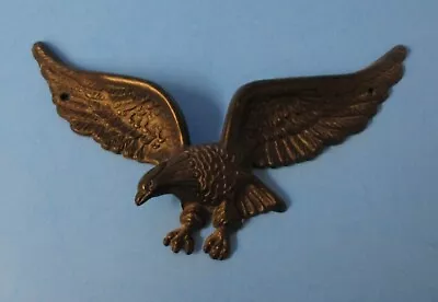 Small Black Decorative Wall Hanging Metal Flying American Eagle - 9  Wing Span • $14.99