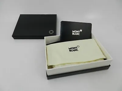 Montblanc Empty Key Chain  Box Black  ( Key Chain  Not Included) • $27.99