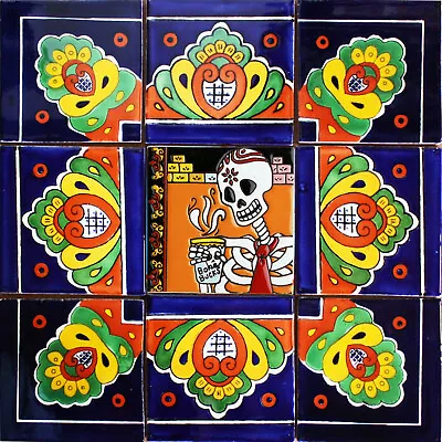 Velada Mexican Tile Set Backsplash Mural • $75.99