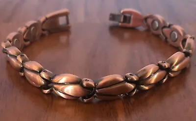 Copper Magnetic Link Bracelet Arthritis Pain Relieve  Sea Shell  Bracelet • $15.90