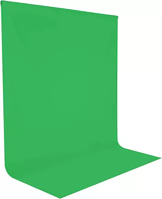 Limostudio 5 X 10 Feet Green Background Muslin For Chroma Key Effect Soft And S • $23.88