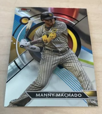 2023 Topps Finest Manny Machado #84 San Diego Padres Baseball Card • $1.55