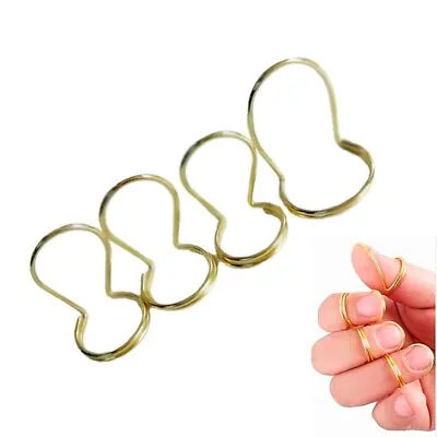 4pcs Guitar Pick Butterfly Finger Metal Classical Finger Bass Accessories • $6.82