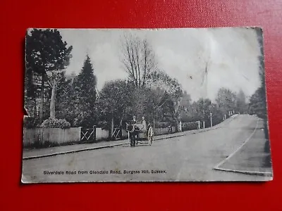 £14.99 • Buy Silverdale Road From Glendale Road, Burgess Hill, Sussex, Posted 1912
