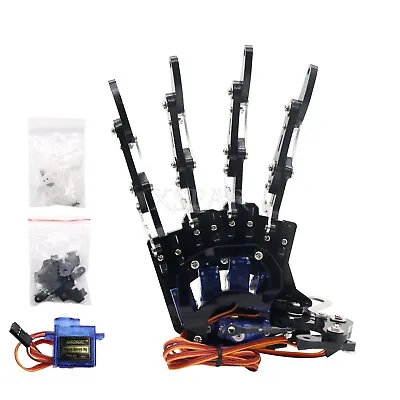 Robot Mechanical Claw Clamper Gripper Arm Right Hand Five Fingers With Servos • $66.99