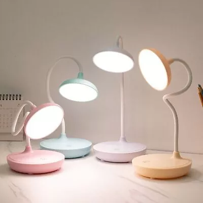 Dimmable Desk Lamp USB Rechargeable Lights Table Lamps LED Touch Reading Light • $20.03