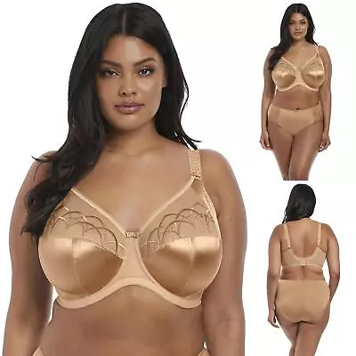 Elomi Cate Bra Hazel 4030 Underwired Full Cup Coverage Plus Size DD To K • $42.21