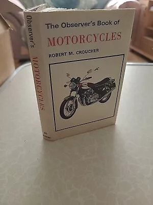 The Observer's Book Of Motorcycles • £6.99