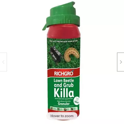 ​Richgro LAWN BEETLE GRUB KILLA Fast-acting - GRANULAR -1kg - FREE SHIP In Aust • $24.74