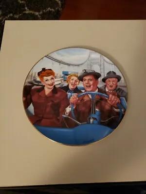 I Love Lucy 1989  California Here We Come  Hamilton Collector Plate Jim Kritz • $9.99