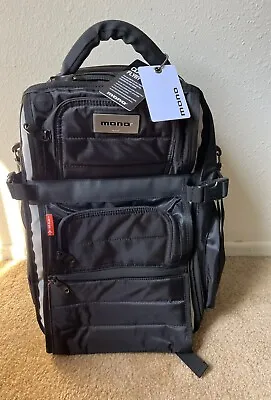 MONO Classic FlyBy Backpack W/ Break Away Laptop Bag Black • $200