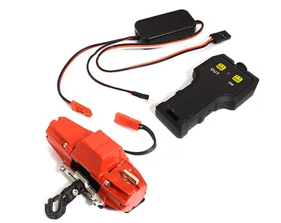 Realistic Heavy-Duty High Torque Winch W/ Remote Control For 1/10 Scale Crawler • $32.39