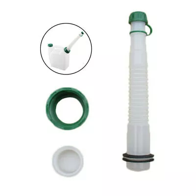 Flexible Car Fuel Jerry Can Spout Part Replacement Stopper Vent Cap Parts Kit • $13.89