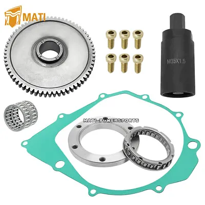 Starter Clutch Gear W/Gasket Flywheel Puller Kit For Yamaha Warrior/Raptor 350 • $62.98