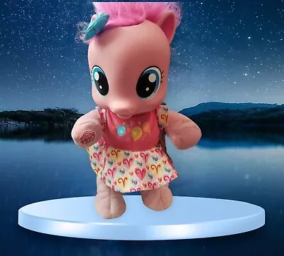 My Little Pony Newborn Baby Pinkie Pie Walk Talk Battery Hasbro Plush Doll Poney • $9.99