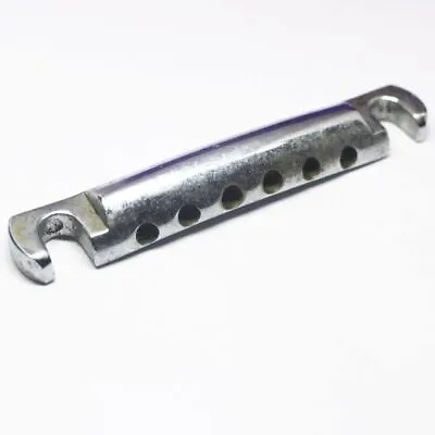 Vintage Gibson Les Paul 70s? Tailpiece  - Chrome C12 • $79.99