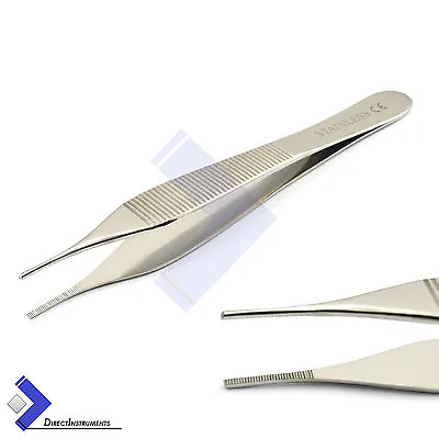 Micro Adson Tweezer 12cm Surgical Tissue & Dressing Forceps Dental Medical Plier • $5.97