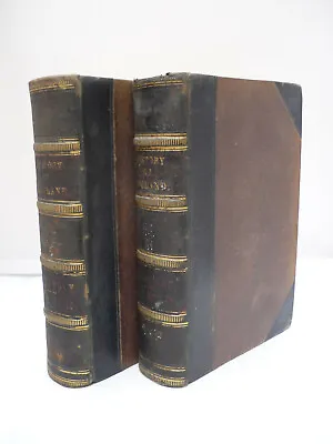 1869 - The History Of England By Lord Macaulay - 4 Volumes In 2 HBs • £29.95