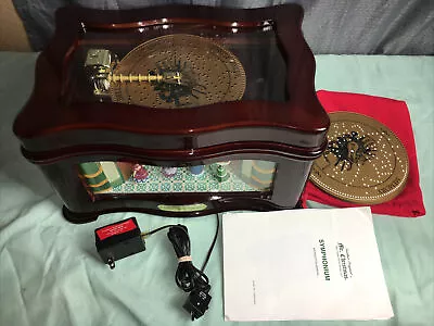 Rare Mr Chistmas Animated Holiday Symphonium Music Box W/16 Disks • $77