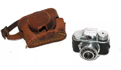 Vintage Rare Miniature 1950’s HIT Spy Camera W/Leather Case • $37.25