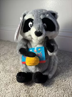 Vtg Disney Store Exclusive Pocahontas Meeko Raccoon Plush Doll 8.5” • $29.99