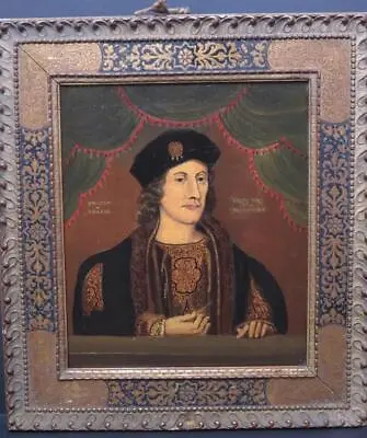  16th Century Herbert Of Raglan Oil Charles Of Somerset 1505  • £340