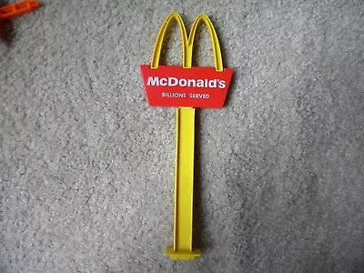 Vintage 1974 Playskool McDonald Playset ~ McDonald's Sign Piece • $27
