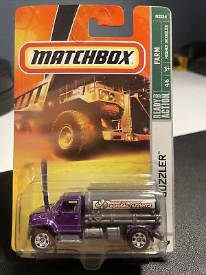 Matchbox-guzzler-agrobio-nutrients-ready For Action-farm #67-sealed On Card-2007 • $5