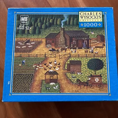 Charles Wysocki 1000 Pc Puzzle 2005 Pioneers Complete • $28.97