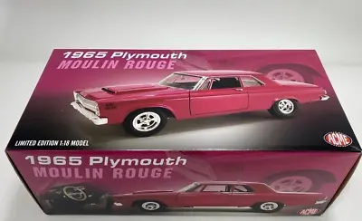 1/18  ( IB ) 1965 Plymouth Moulin Rouge - 1:18 Model By Acme • $142.95