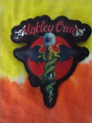 Motley Crue Dr Feelgood 3.75 X 3.25 Inch Iron On Patch • $6.99