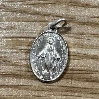 Virgin Mary Miraculous Charm Medal Pendant • $4.91