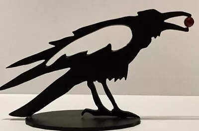 Steel Sculpture “Thieving Raven” • $80