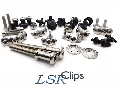 £28.99 • Buy Suzuki GSF600S Bandit 2000-2004 Stainless Fairing Bolts Grommets & Well Nuts 