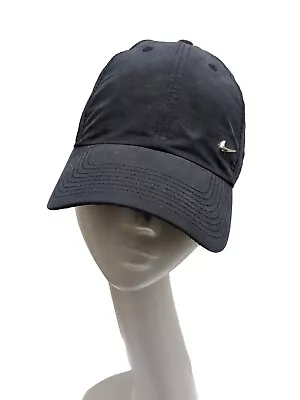 Nike Black Cap Hat Baseball Swoosh Vintage  • £17