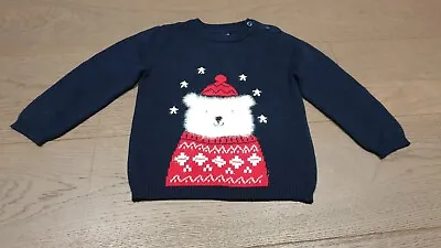 Baby Christmas Jumper 12-18 Months • £10